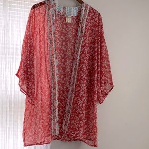 Floral Kimono top